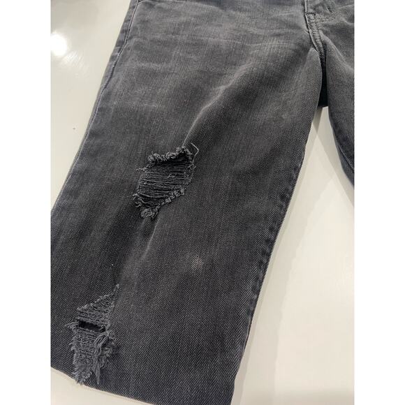 Current/Elliot Women's Cropped Skinny Jeans size 26 Night Wash Distressed - Picture 10 of 10